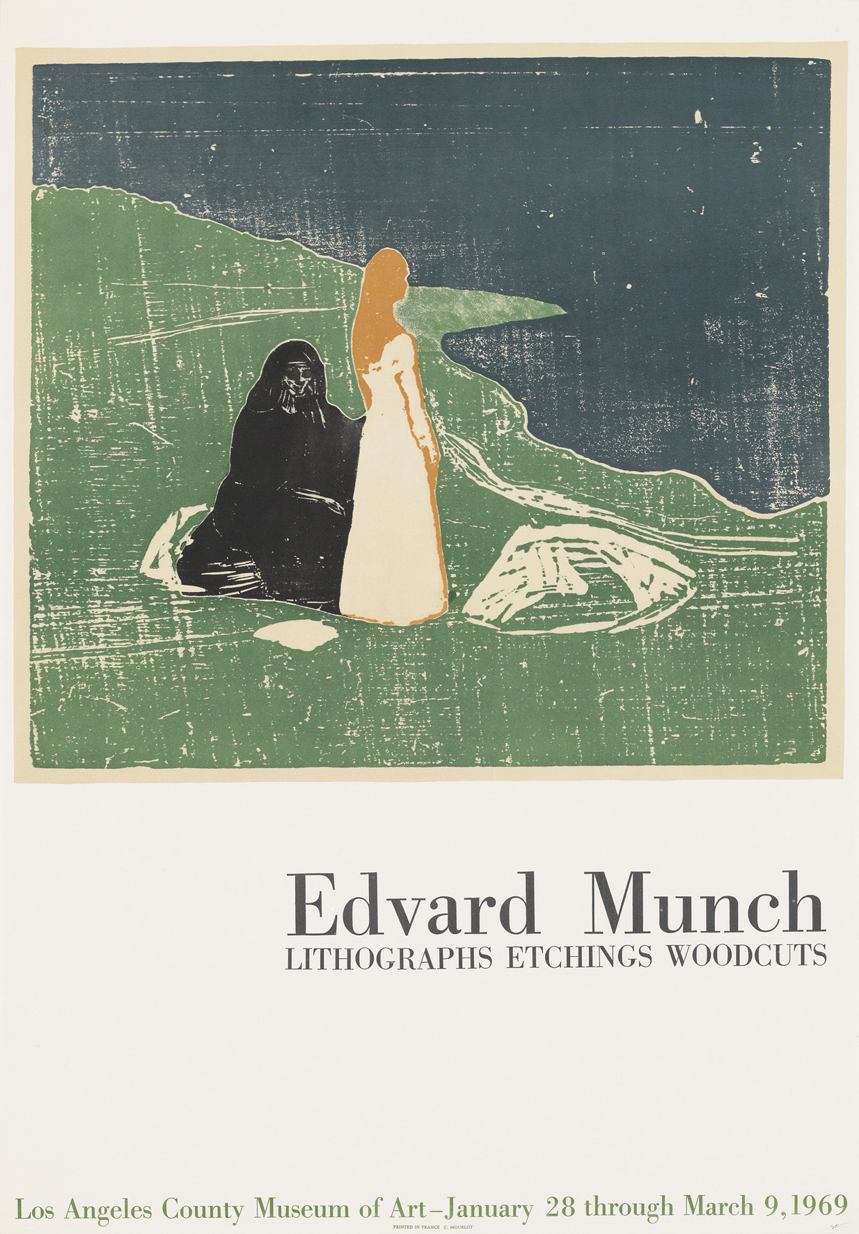 Edvard Munch Edvard Munch original exhibition poster for sale