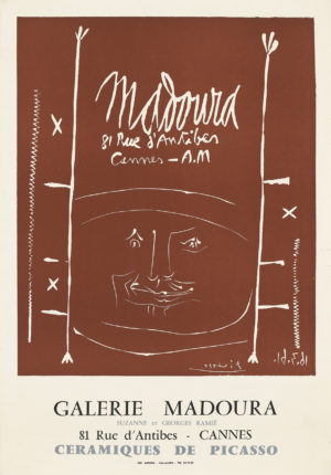 Galerie Madoura poster by Pablo Picasso for sale