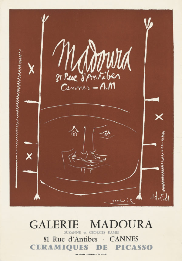 Galerie Madoura poster by Pablo Picasso for sale