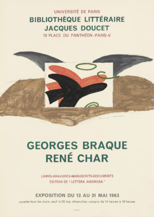 Braque exhibition poster