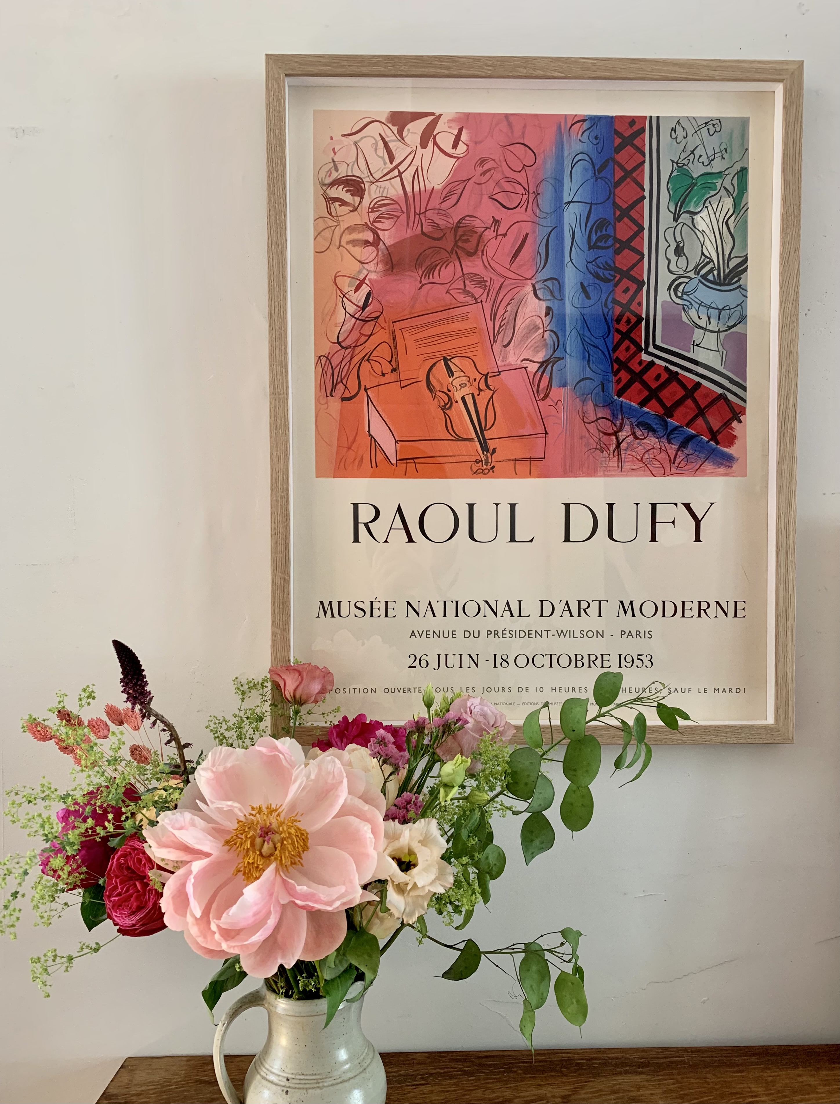 Framed Raoul Dufy