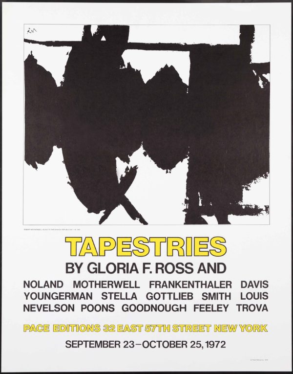 Tapestries exhibition poster