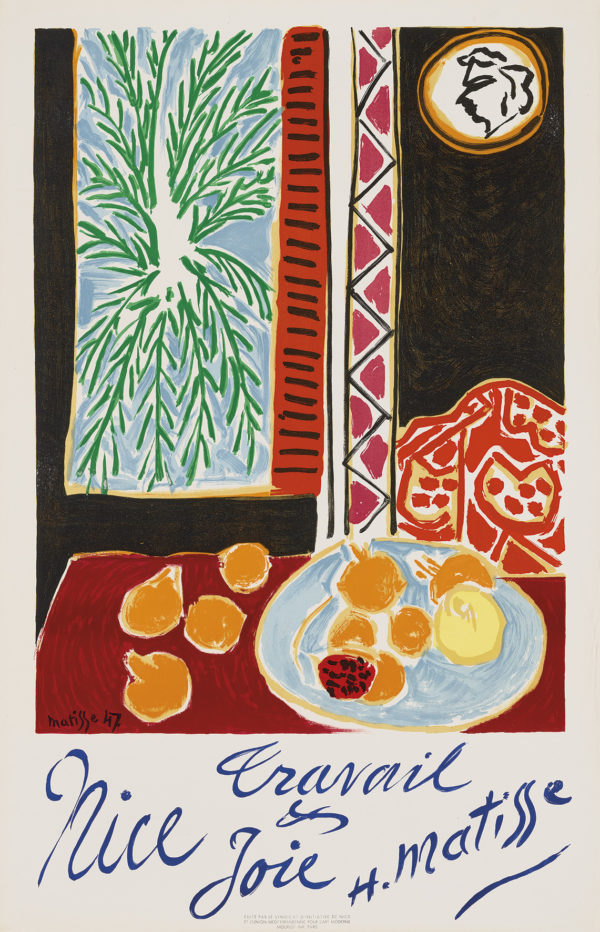 Nice, French Travel poster by Henri Matisse