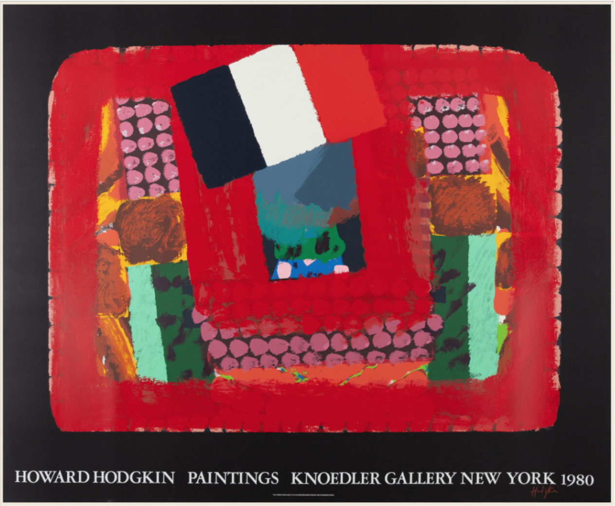 Howard Hodgkin poster