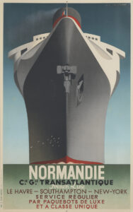 Normandie by Cassandre