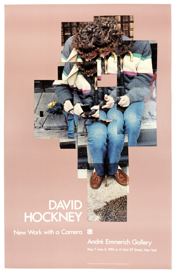 original david hockney poster for sale 'Gregory loading Camera'