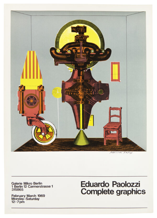 Paolozzi Gelerie Mikro original poster