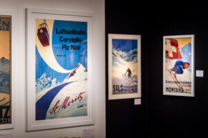 The Ski Sale at Lyon and Turnbull in partnership with Tomkinson Churcher featuring Ski Posters